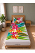 Hand Painted Rayon Bedsheet Set Single Size